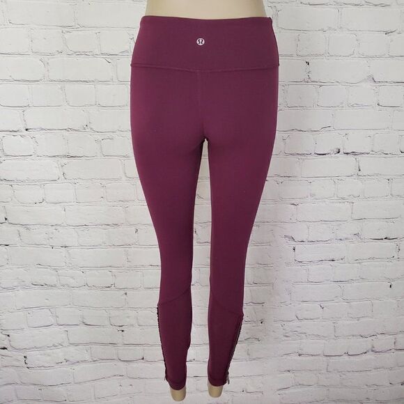 Lululemon Special Edition Wunder Under Pant Ruffled Up Plum Raspberry Glo 2 - Picture 3 of 10